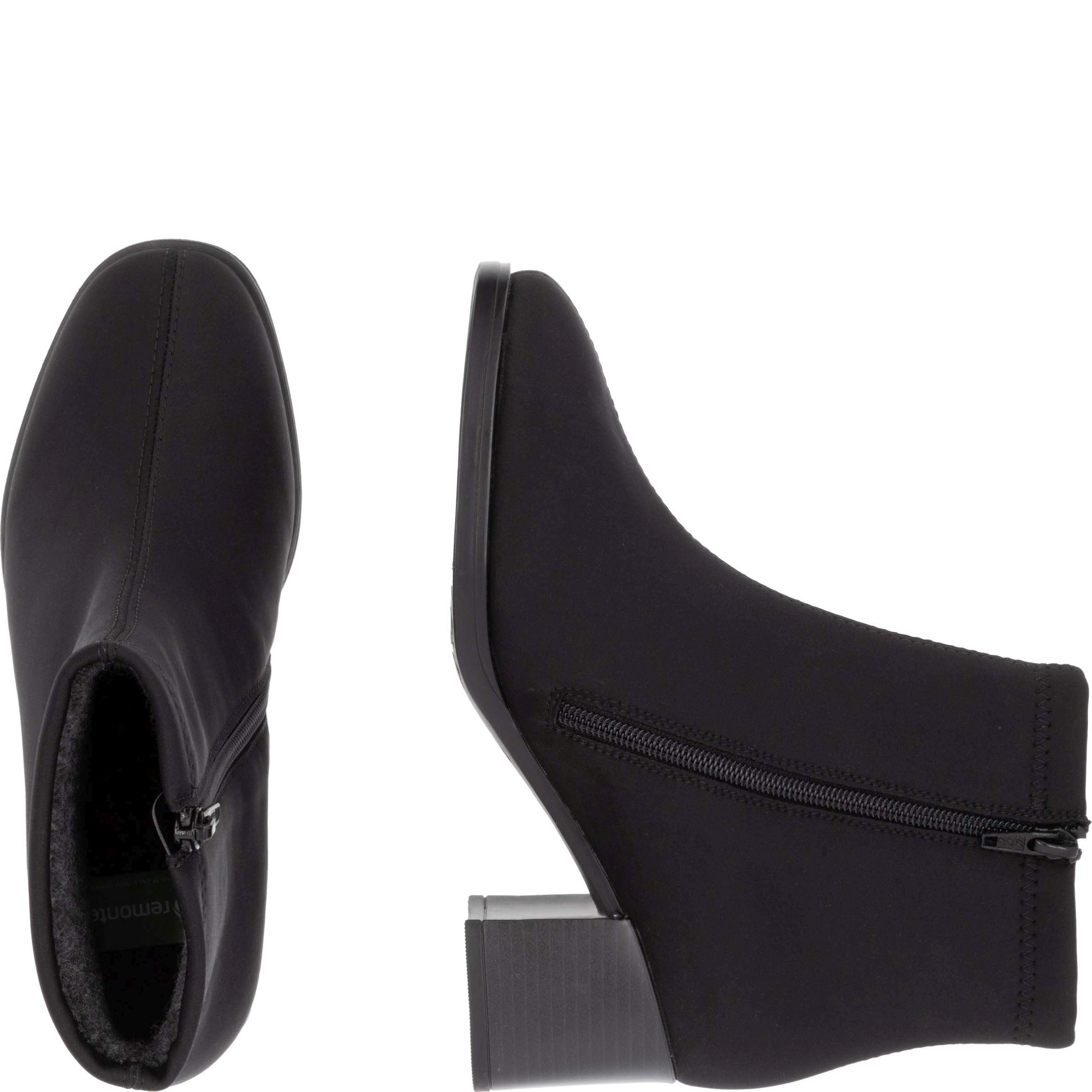 REMONTE Aulinukai moterims, Juoda, Ladies mid height boots 11