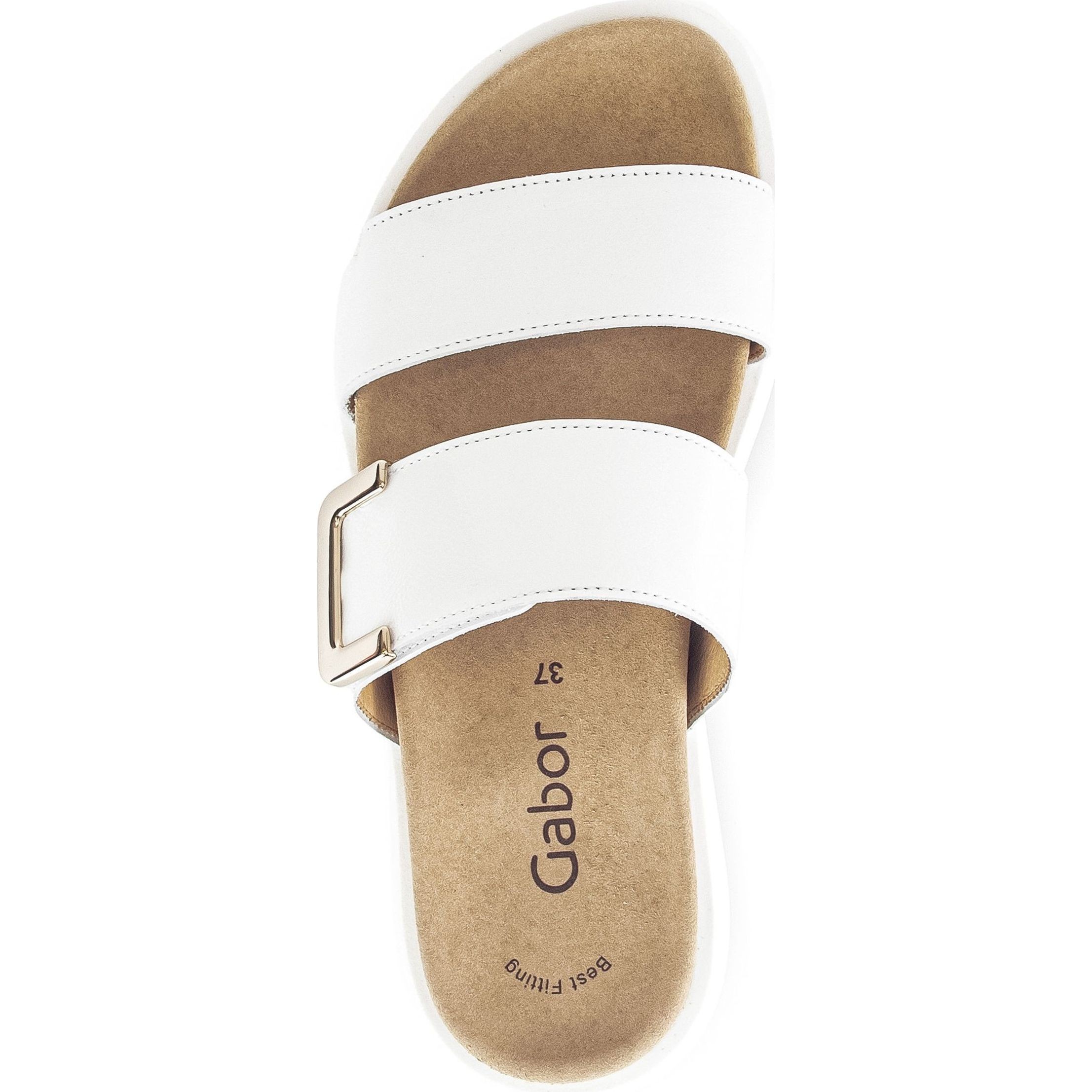 GABOR Šlepetės moterims, Balta, Slippers 4