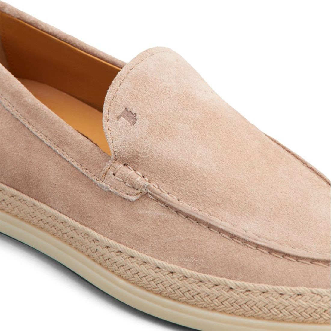TODS Loaferiai moterims, Smėlio, Gomma leather loafers 5