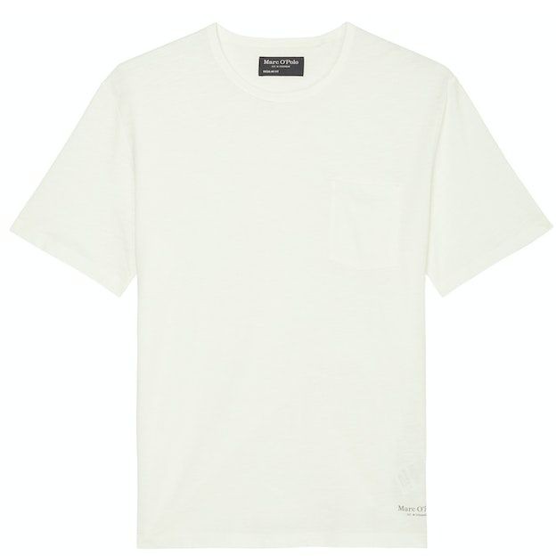 MARC O'POLO Marškinėliai vyrams, Balta