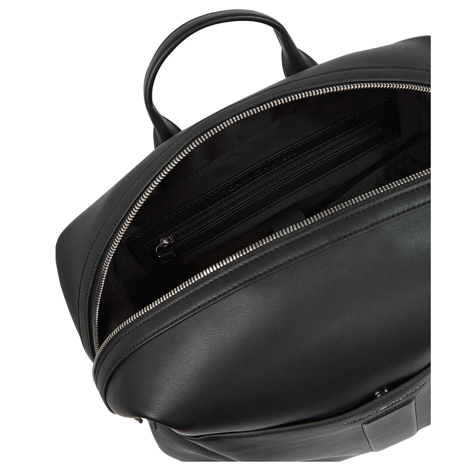 TOMMY HILFIGER Kuprinė vyrams, Juoda, TH relaxed backpack 4