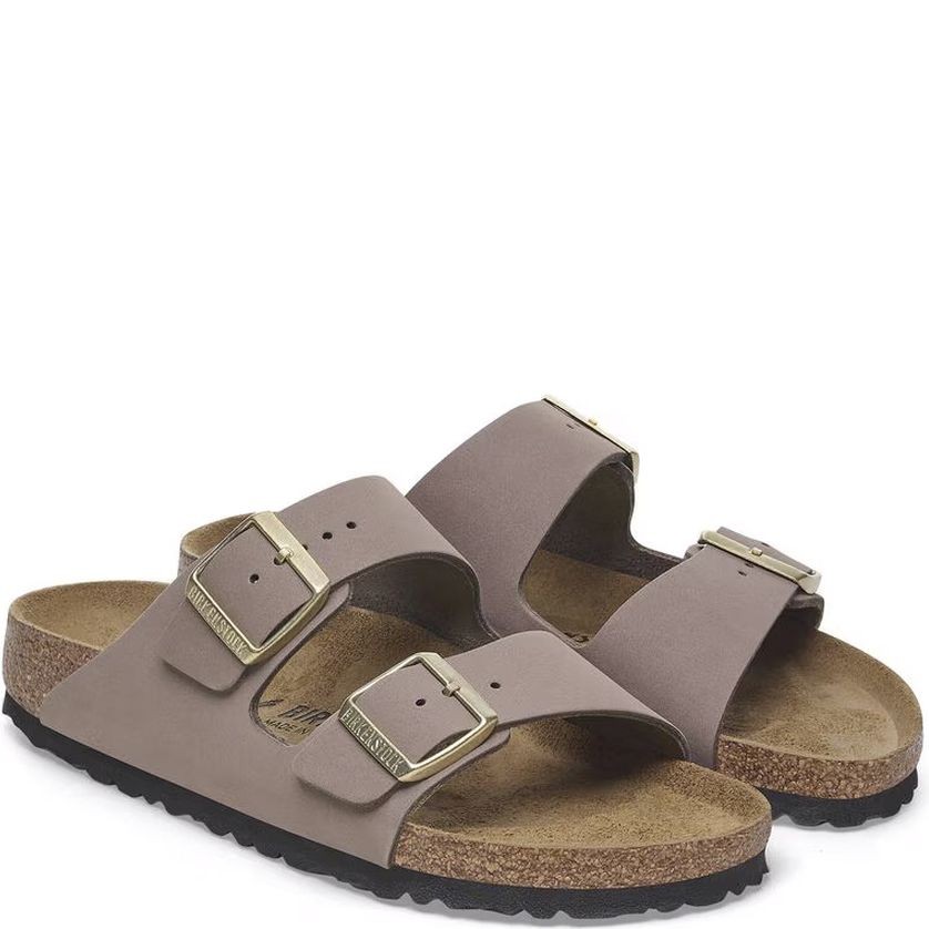 BIRKENSTOCK Šlepetės moterims, Smėlio, Arizona slippers 5