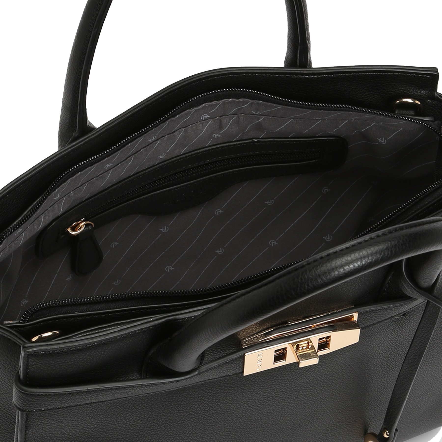 L.CREDI Rankinė, krepšys moterims, Juoda, Konstanze bag 4