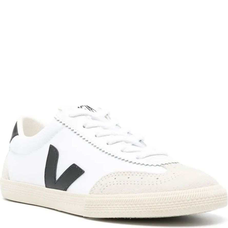 VEJA Laisvalaikio bateliai vyrams, Balta, Volley canvas sneakers 2