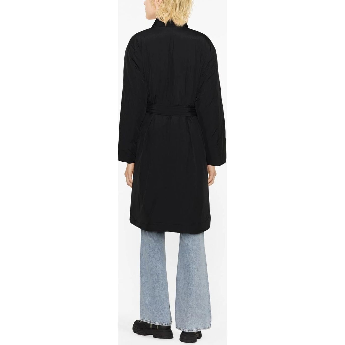 CALVIN KLEIN Pūkinis paltas moterims, Juoda, Padded Coats 4