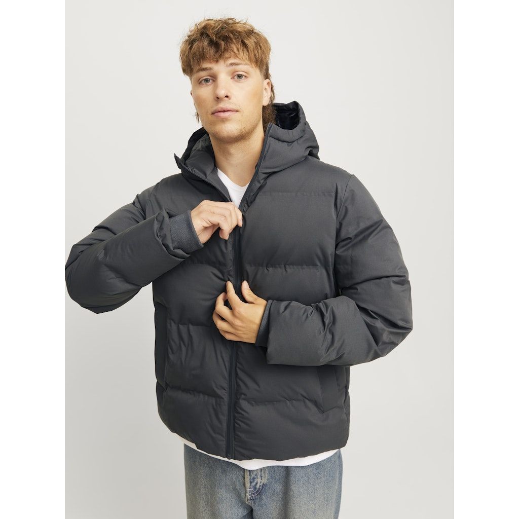 JACK & JONES Pūkinė striukė vyrams, Mėlyna, Payne puffer jacket 3