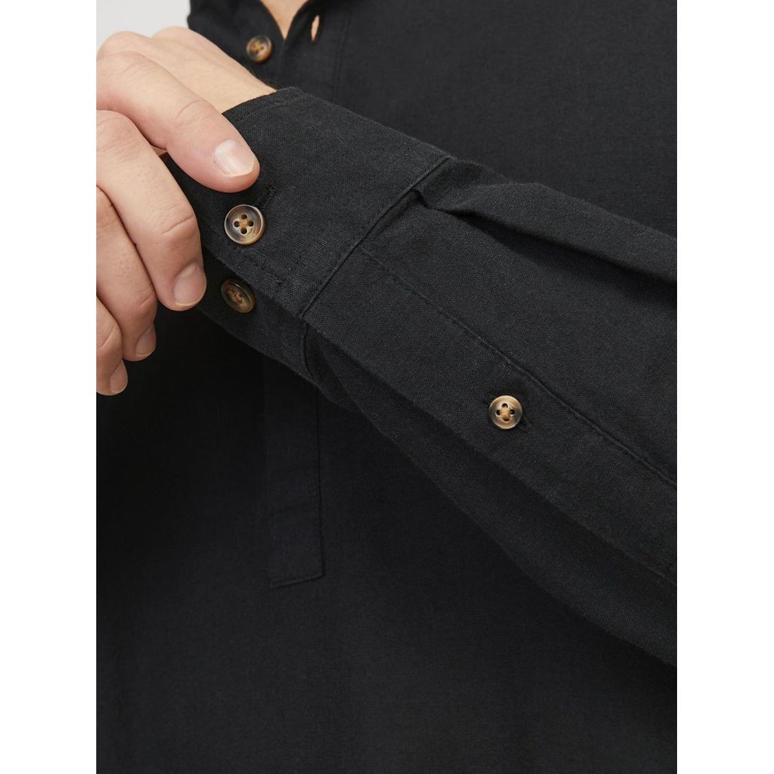 JACK & JONES Marškiniai vyrams, Juoda, Jjesummer shirts 6