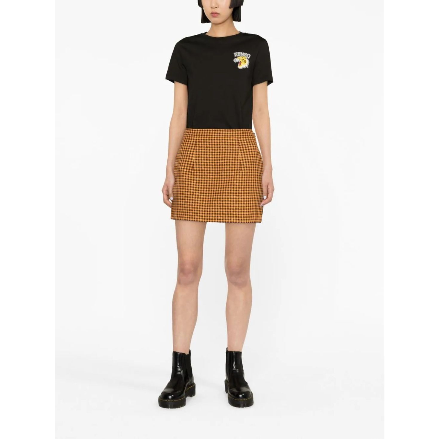 KENZO Marškinėliai trump. rankovėmis moterims, Juoda, Tiger varsity classic t-shirt 2