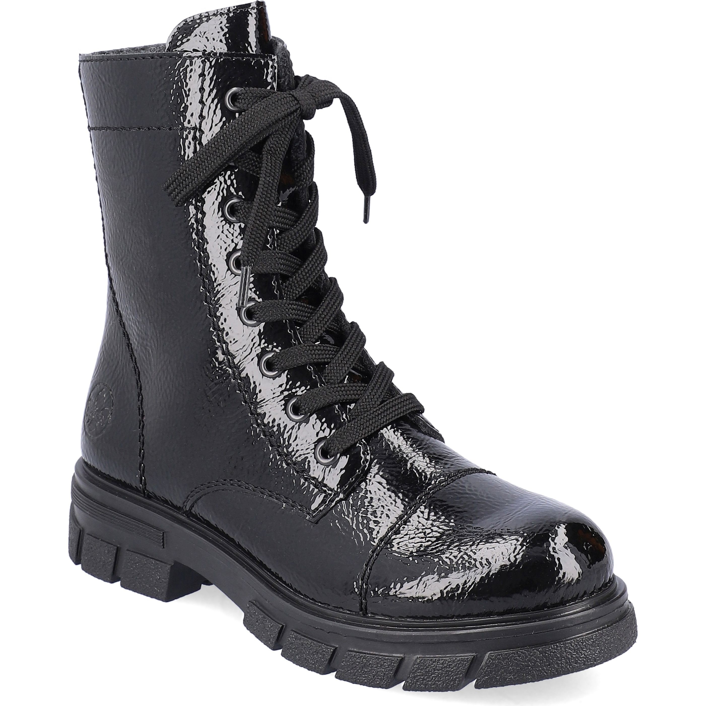 RIEKER Aulinukai moterims, Juoda, BOOTIES 1