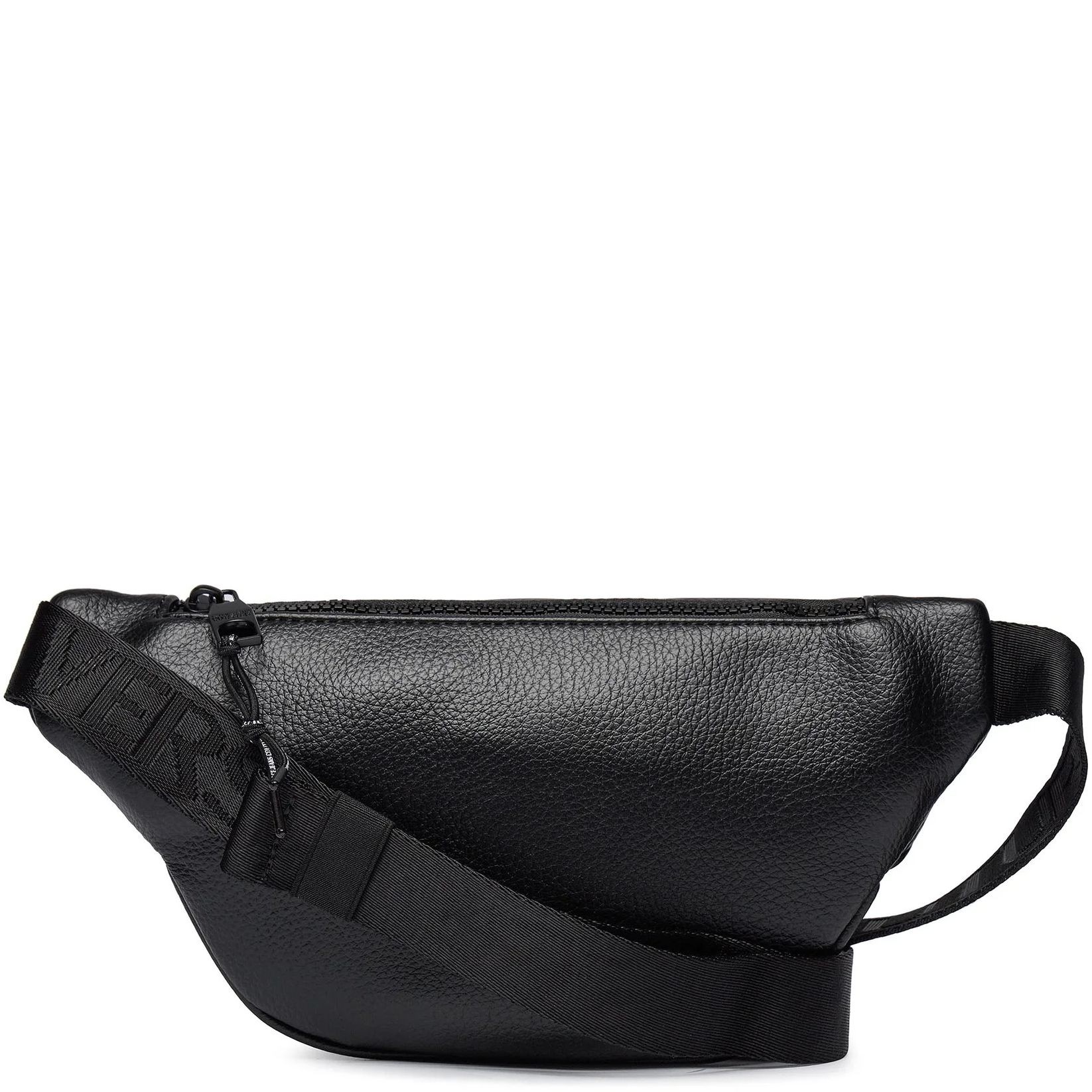 VERSACE JEANS CUTURE Rankinė per juosmenį vyrams, Juoda, Tactile logo marsupio belt bag 2