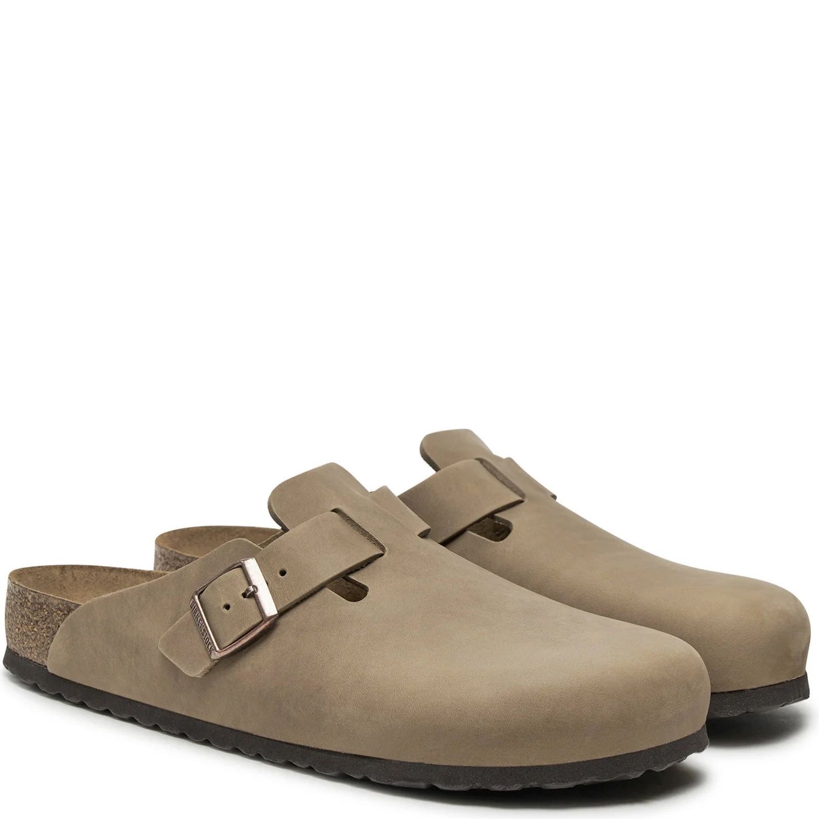 BIRKENSTOCK Šlepetės, Ruda, Boston slippers 1