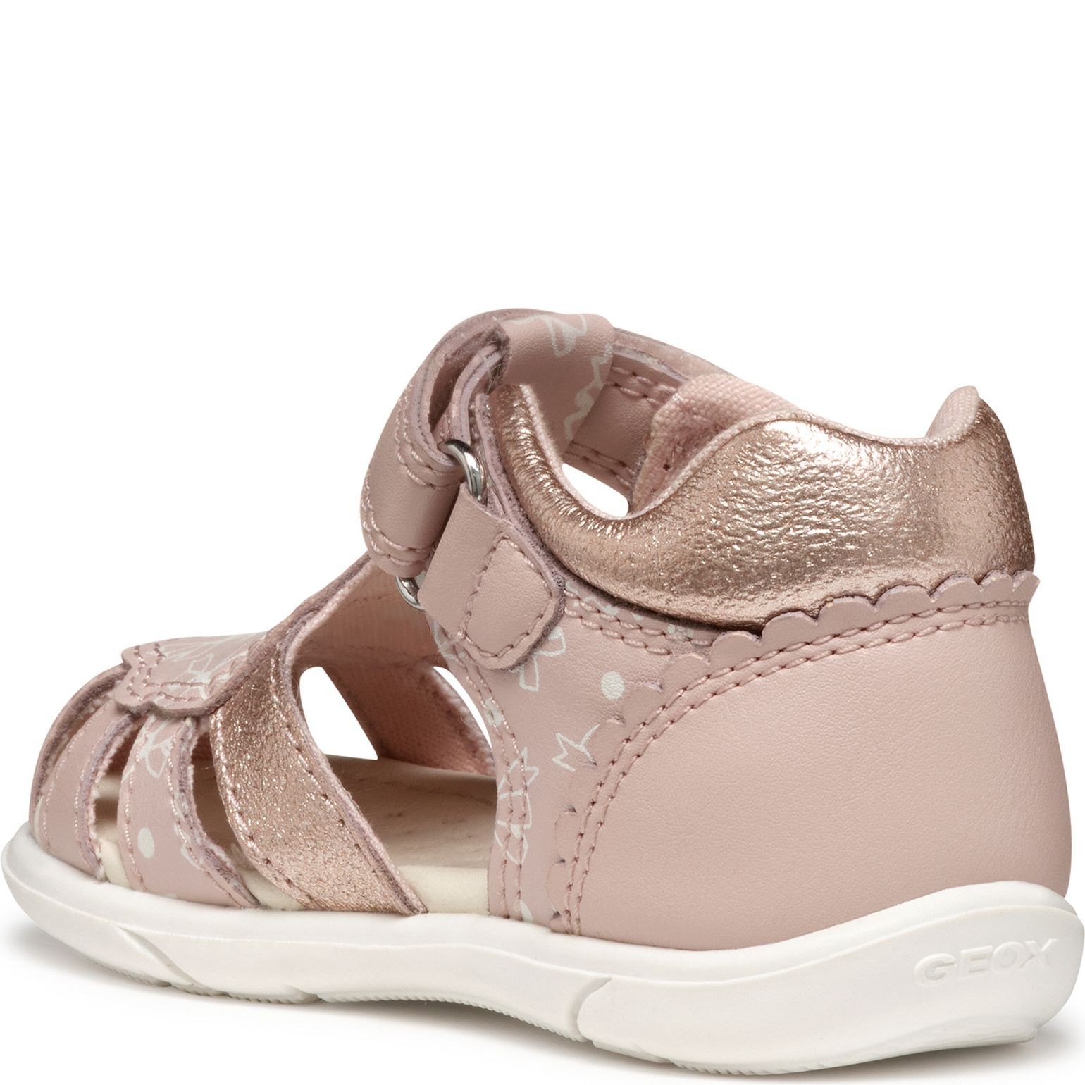 GEOX Basutės mergaitėms, Rožinė, Zapito sandals 5