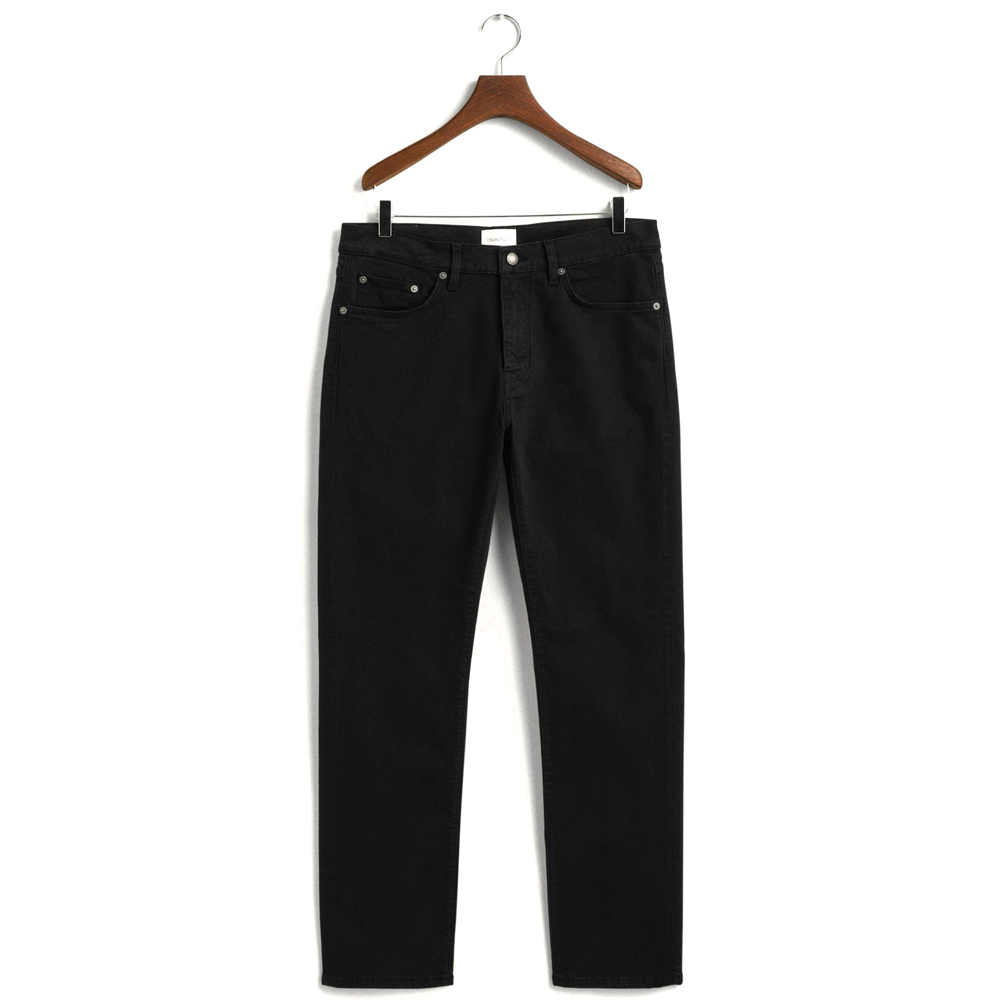 GANT Tiesūs džinsai vyrams, Juoda 1