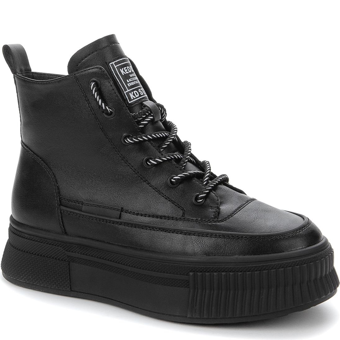 KEDDO Pašiltinti aulinukai moterims, Juoda, WARM BOOTS