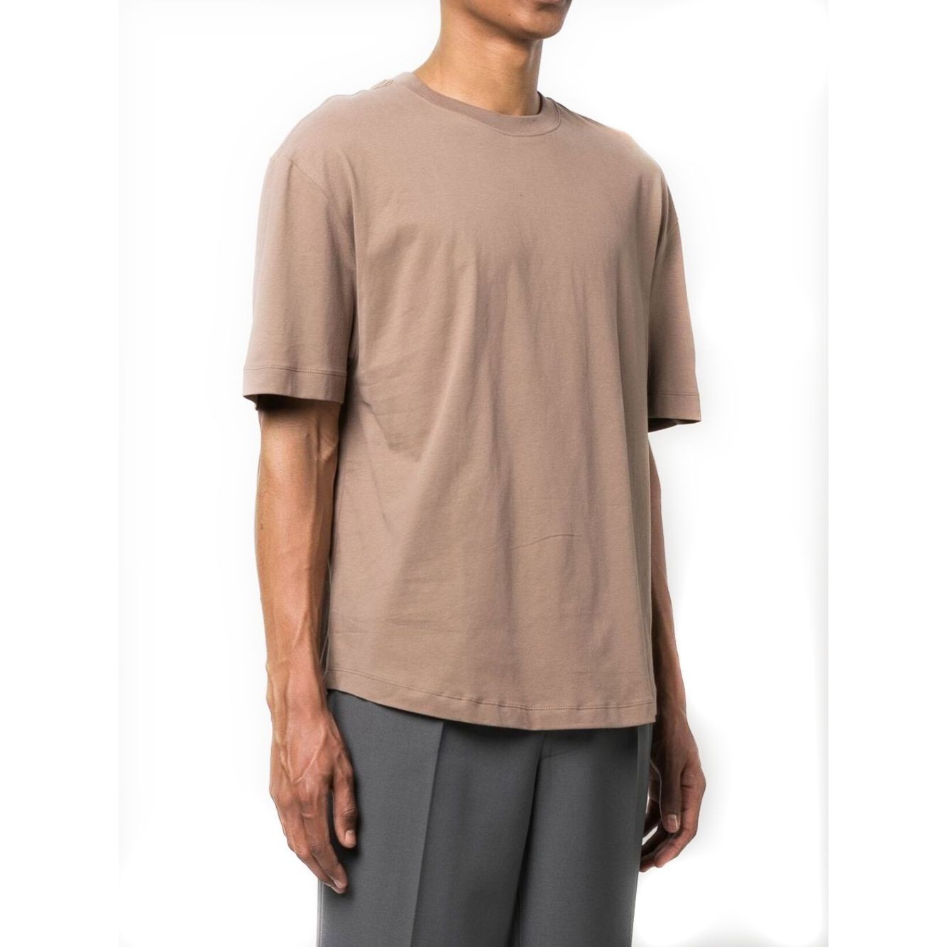 CALVIN KLEIN JEANS Marškinėliai trump. rankovėmis vyrams, Ruda, Monologo t-shirt 2