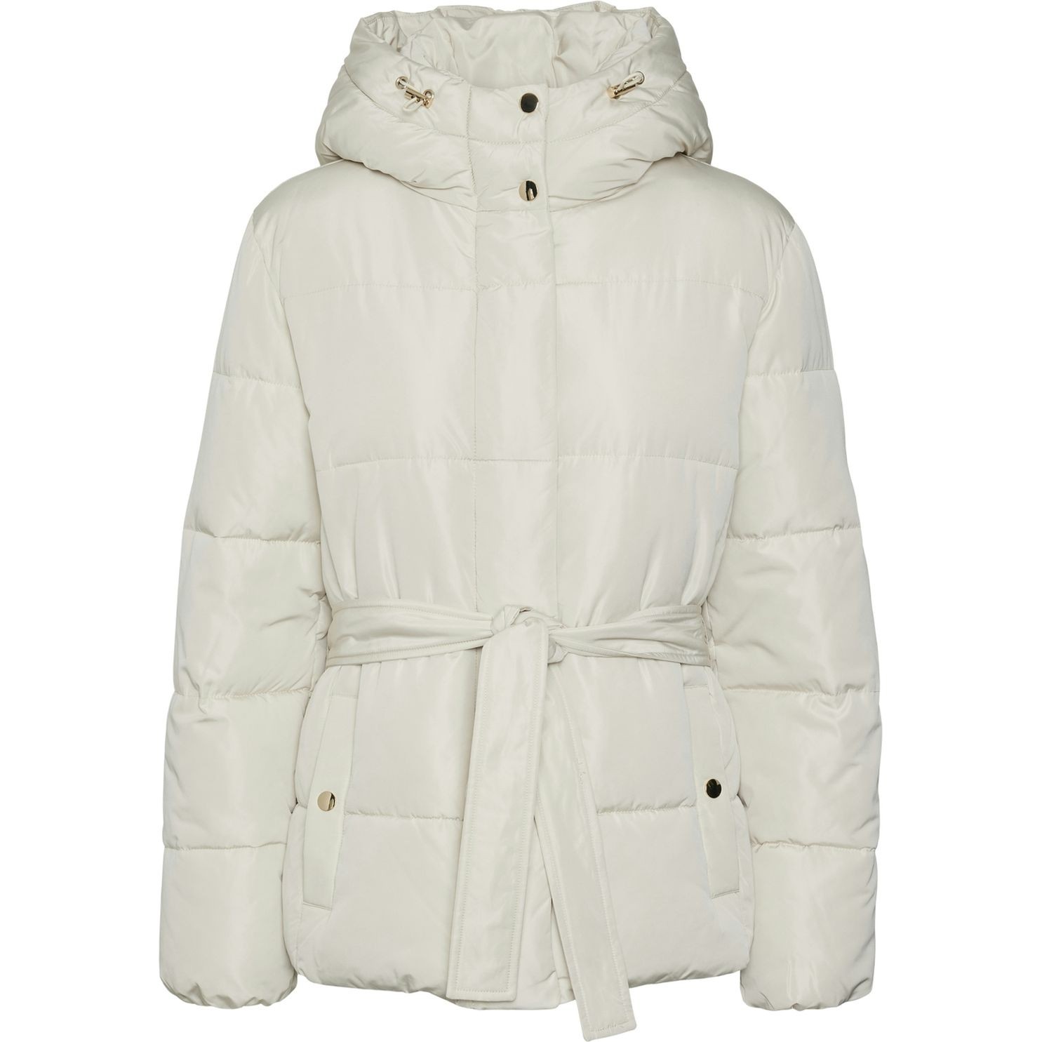 VERO MODA Pūkinė striukė moterims, Balta, Farah jacket