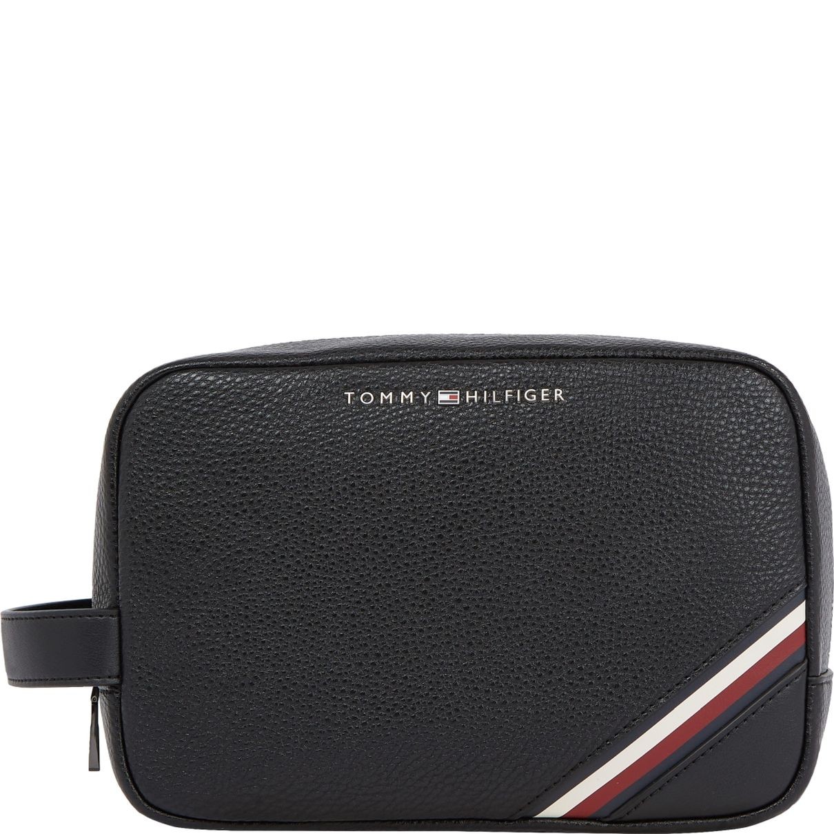 TOMMY HILFIGER Kosmetinė vyrams, Juoda, Central washbag 1
