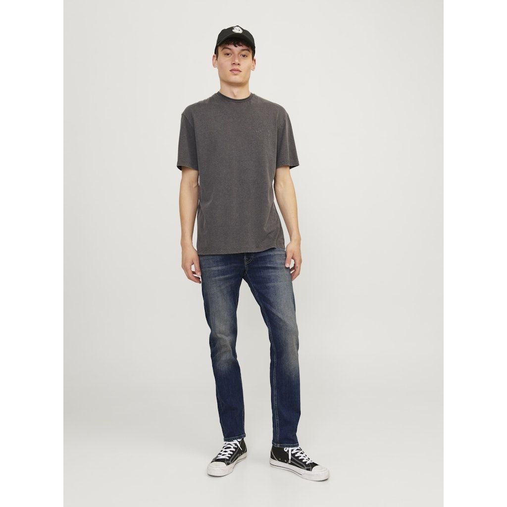 JACK & JONES Aptempti džinsai vyrams, Mėlyna, Mike original 5