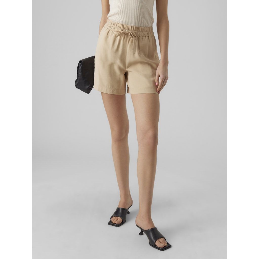 VERO MODA Šortai moterims, Ruda, VMCARMEN HW LOOSE SH 5