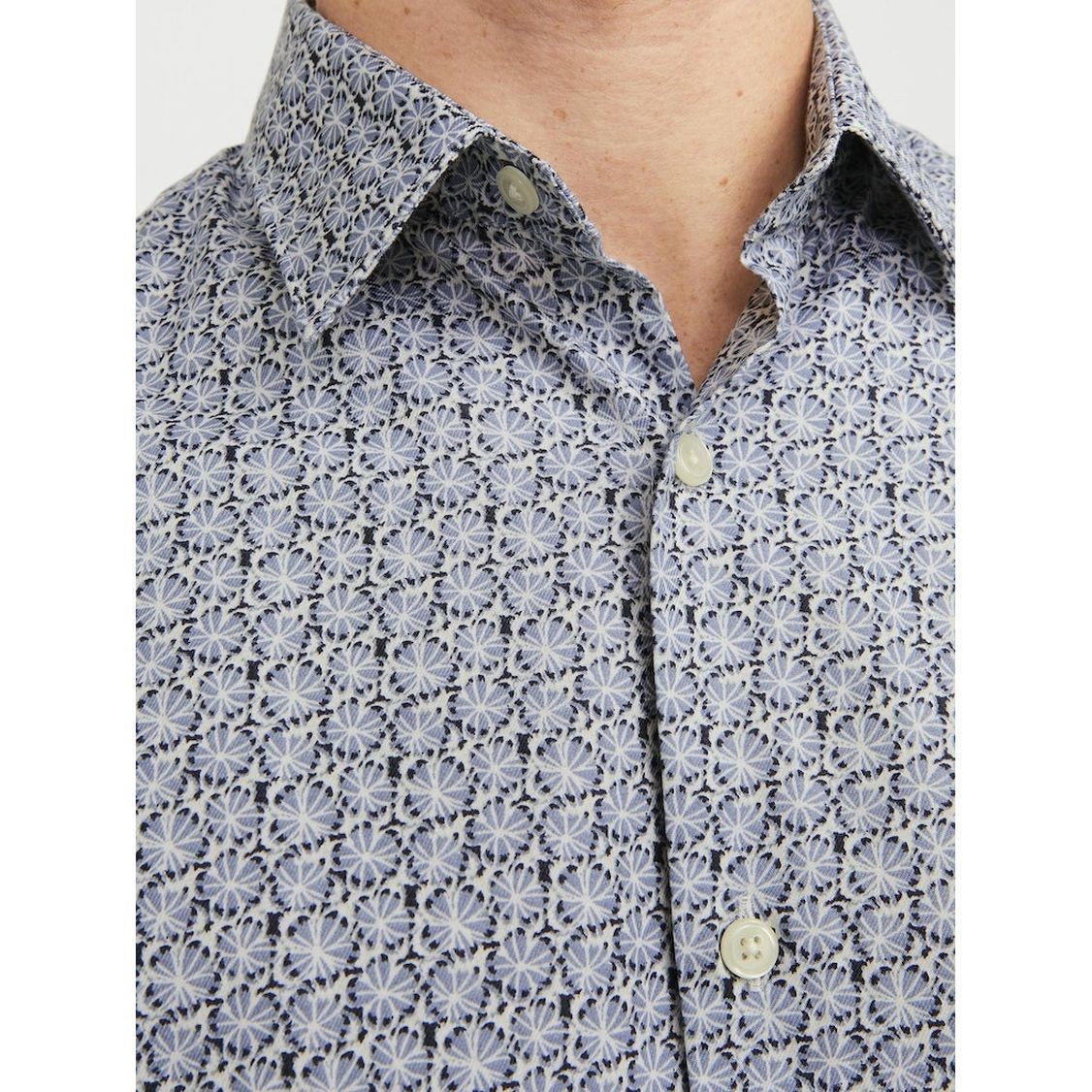 JACK & JONES Marškiniai vyrams, Mėlyna, Jprblanordshirts 5