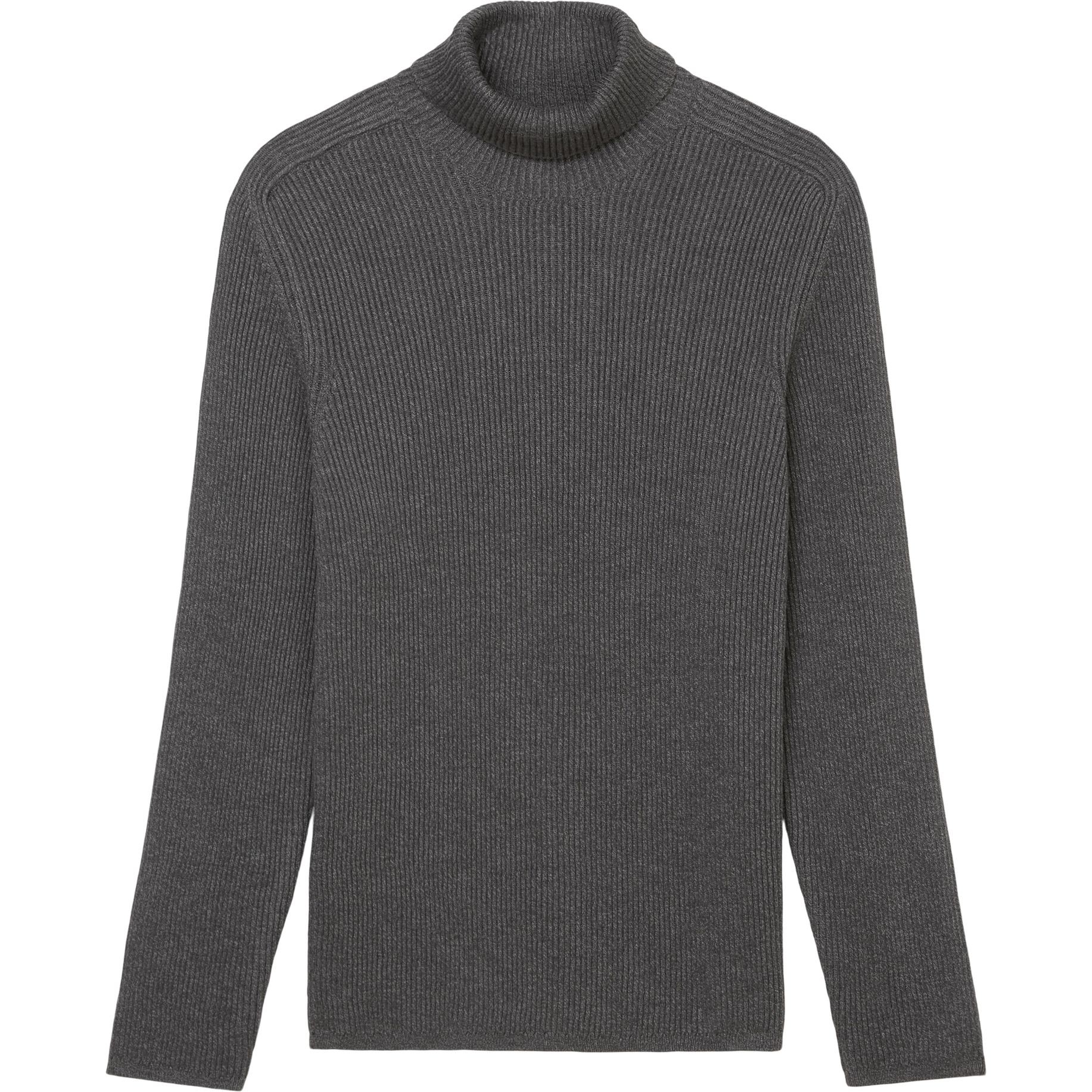 MARC O'POLO Megztinis su kaklu vyrams, Pilka, Turtleneck M29502160338 1