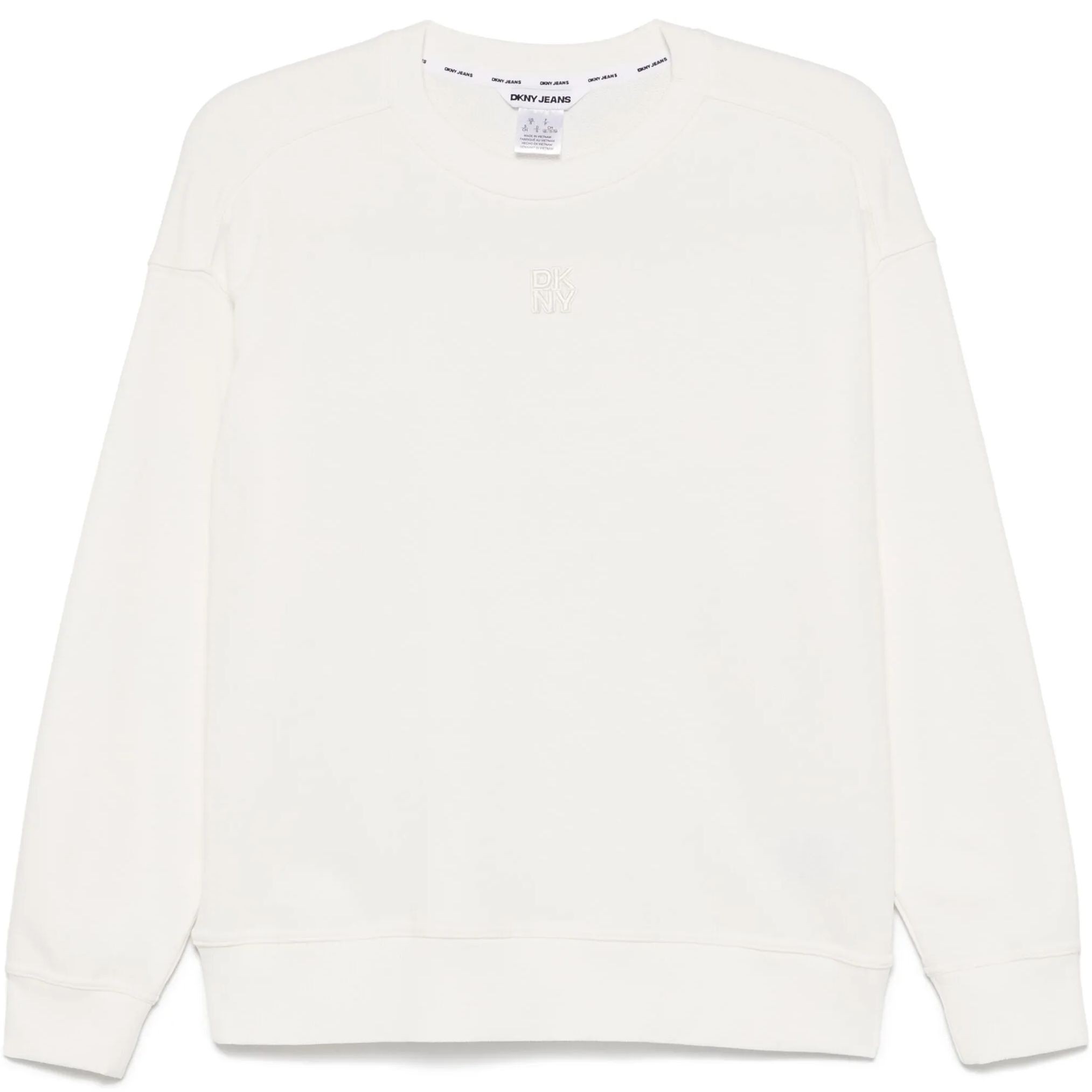 DKNY Megztinis moterims, Smėlio, New york stack patch 1