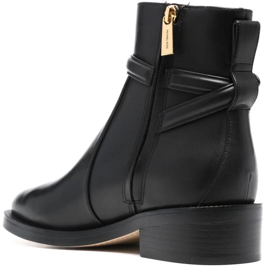 MICHAEL KORS Aulinukai moterims, Juoda, Hamilton flat bootie 3