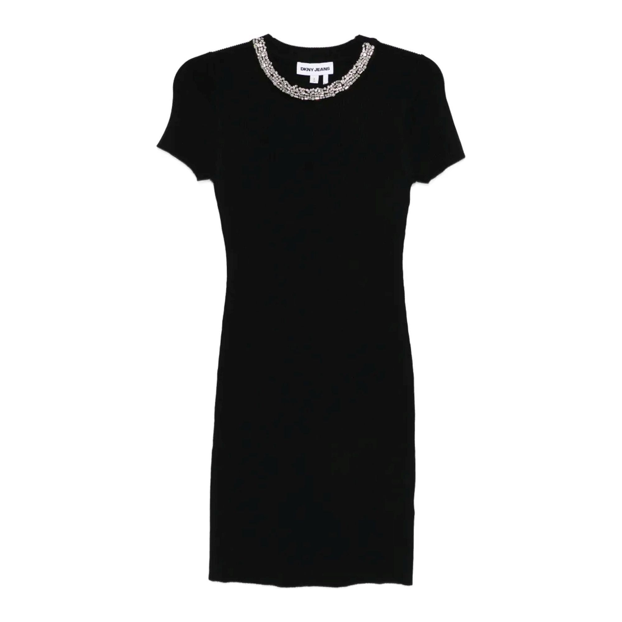 DKNY Megztinis moterims, Juoda, Short sleeve sweater 1