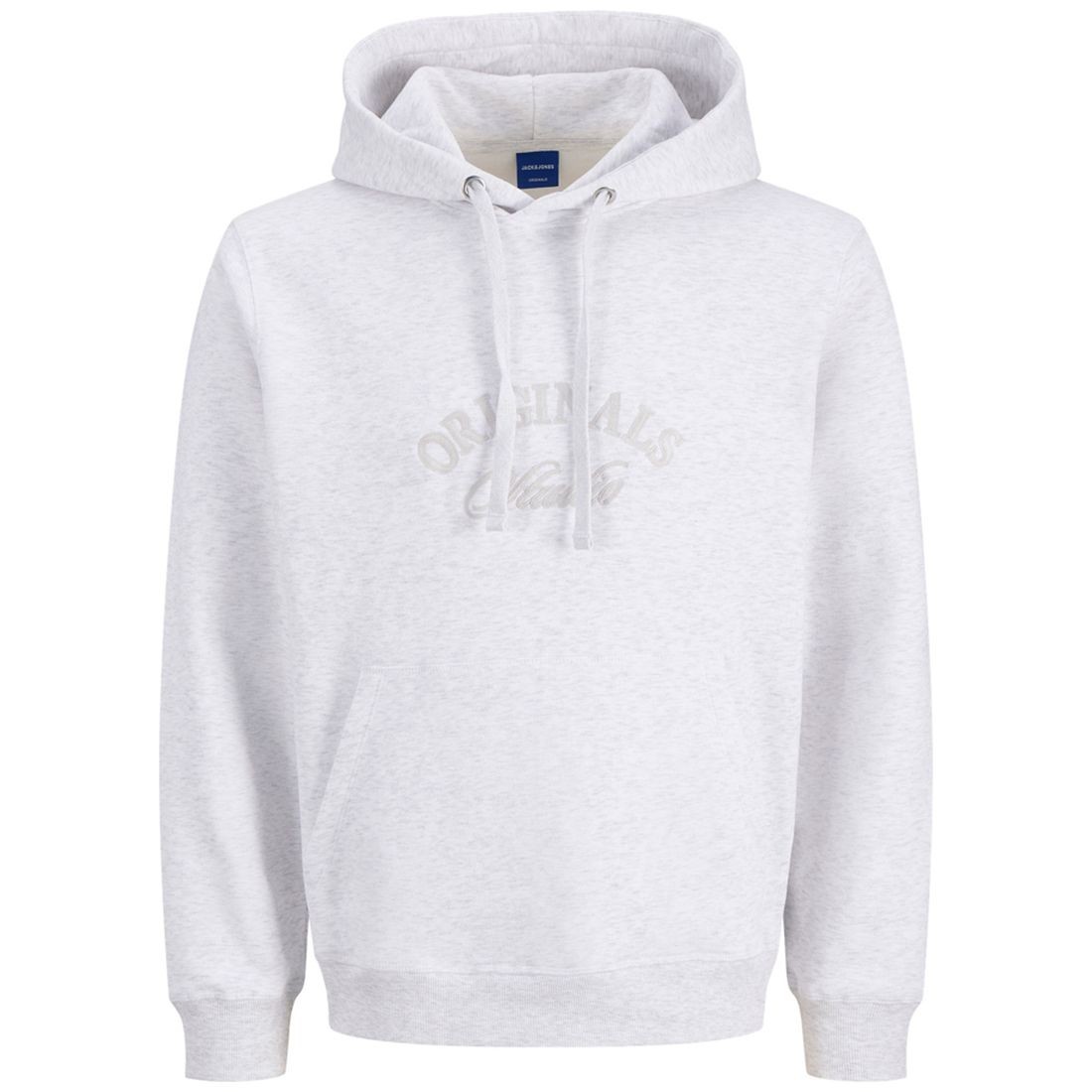 JACK & JONES Džemperis vyrams, Balta, Bleecker branding sweat hood