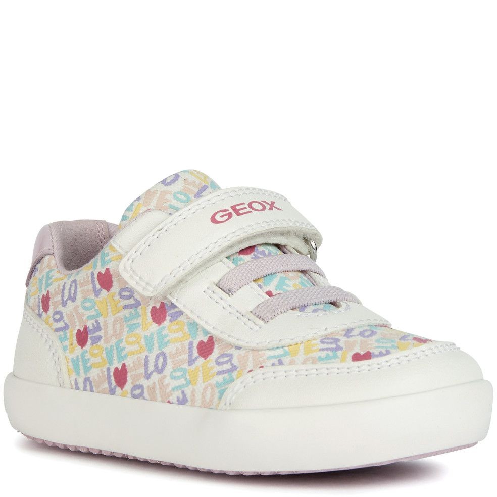 GEOX Sportiniai bateliai mergaitėms, Balta, GISLI SPORT SHOES 1