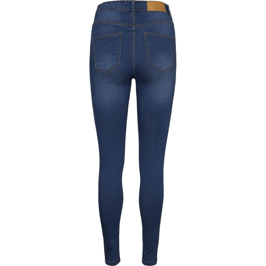 NOISY MAY Tiesūs džinsai moterims, Mėlyna, NMCALLIE HW SKINNY BL 2