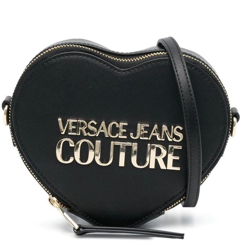 VERSACE JEANS CUTURE Rankinė per petį moterims, Juoda, Range l - logo lock crossbody 1