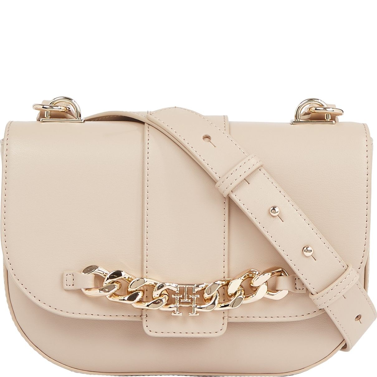 TOMMY HILFIGER Rankinė per petį moterims, Smėlio, Luxe crossover 1