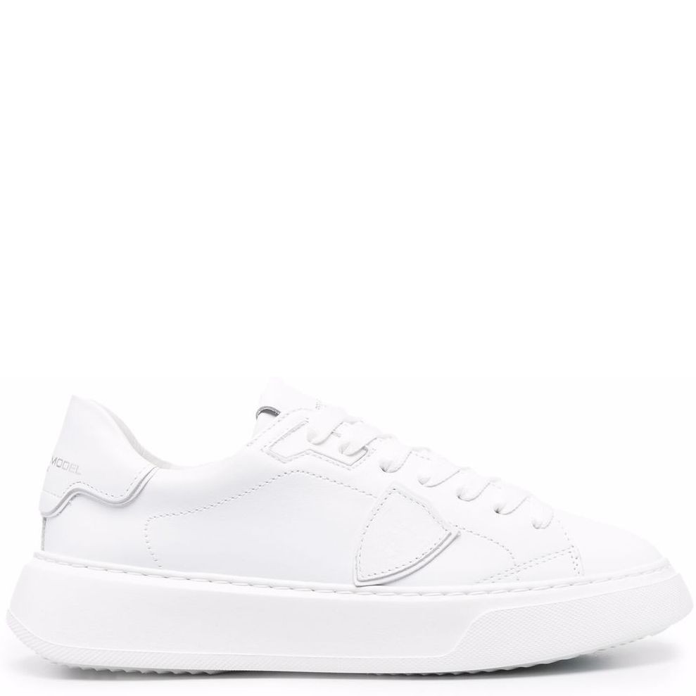 PHILIPPE MODEL Sportiniai bateliai moterims, Balta, TEMPLE LOW sneakers 1
