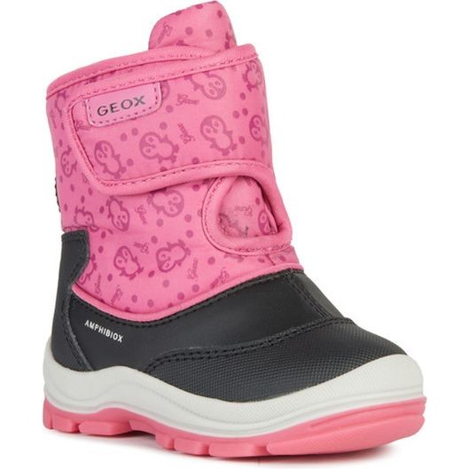 GEOX Aulinukai mergaitėms, Juoda, Flanfil abx booties 1