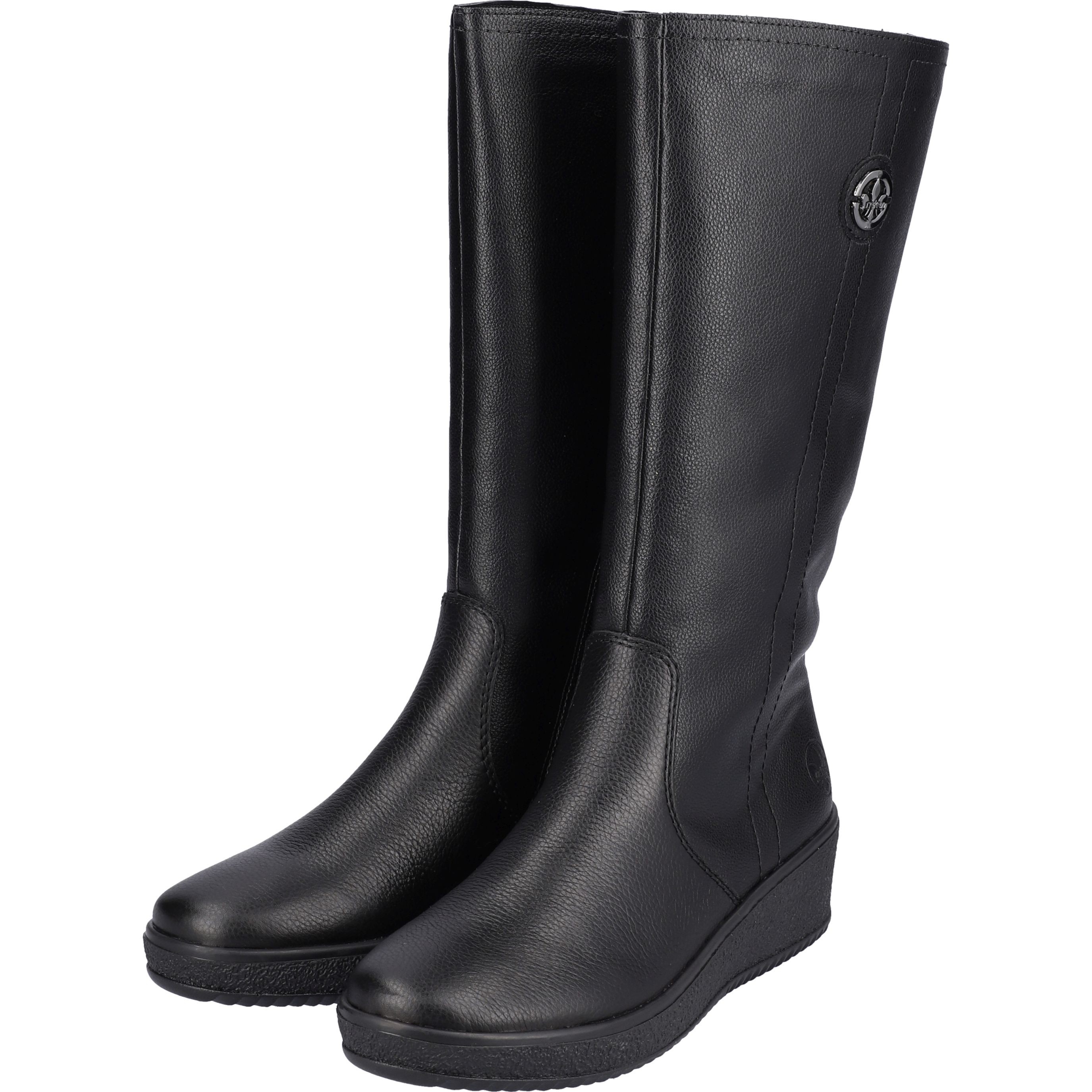 RIEKER Auliniai moterims, Juoda, Ladies' boots 10