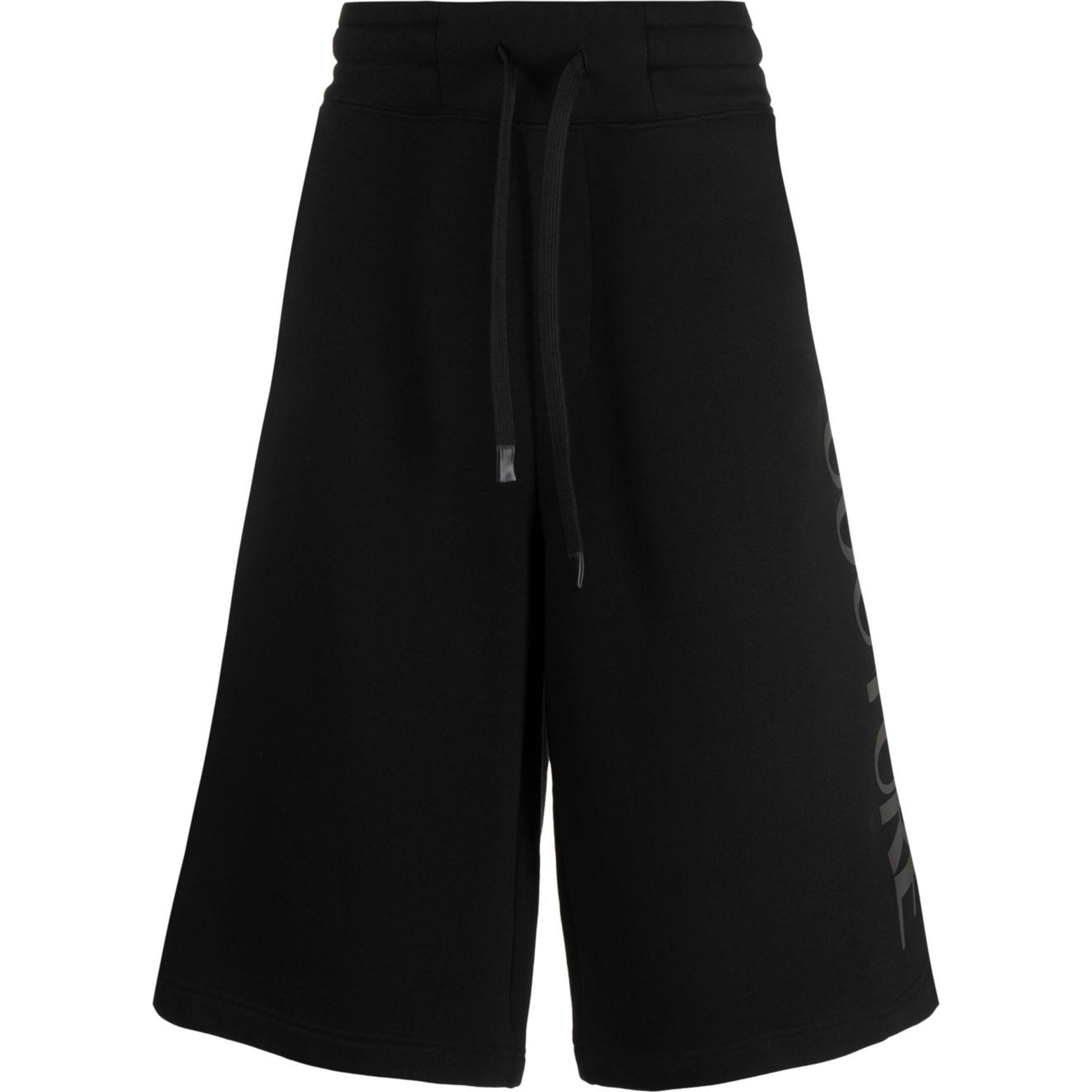 VERSACE JEANS CUTURE Šortai vyrams, Juoda, Bermuda short