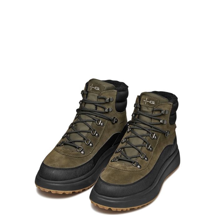 GEOX Aulinukai vyrams, Žalia, Granito Booties 5