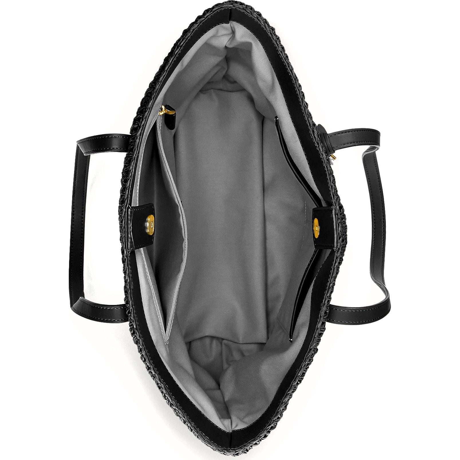 LAUREN RALPH LAUREN Pirkinių krepšys moterims, Juoda, Whitney 29 medium tote 4