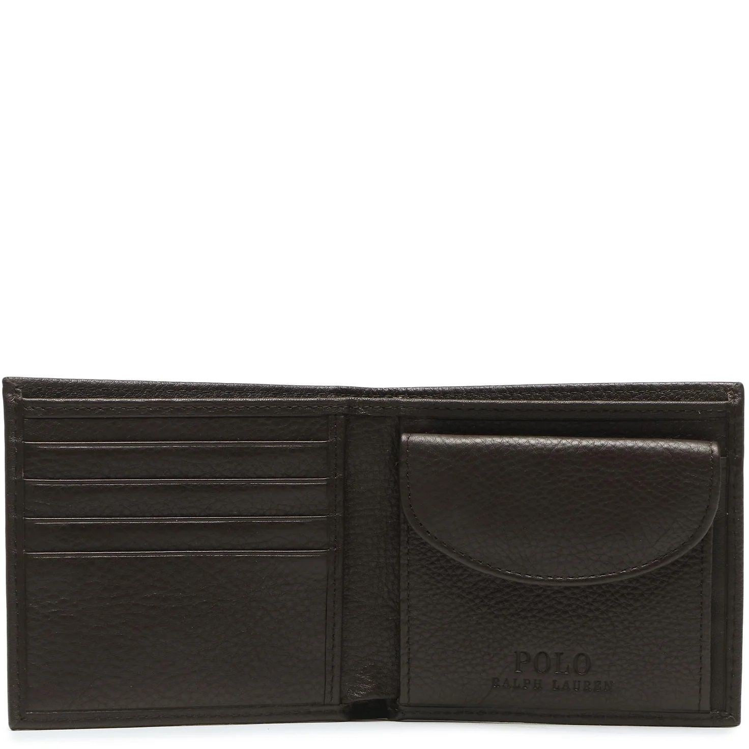 POLO RALPH LAUREN Piniginė vyrams, Ruda, Medium wallet 3