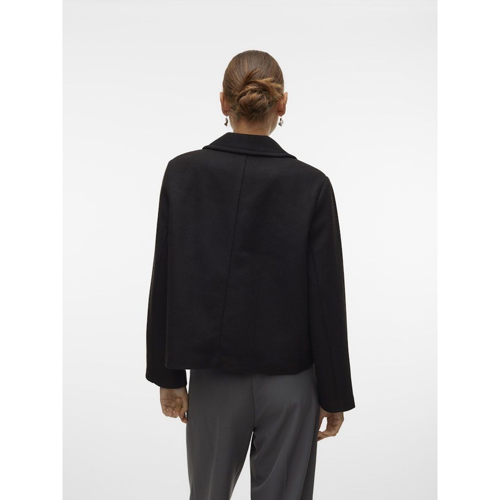 VERO MODA Paltas moterims, Juoda, Vincemia short jacket 2