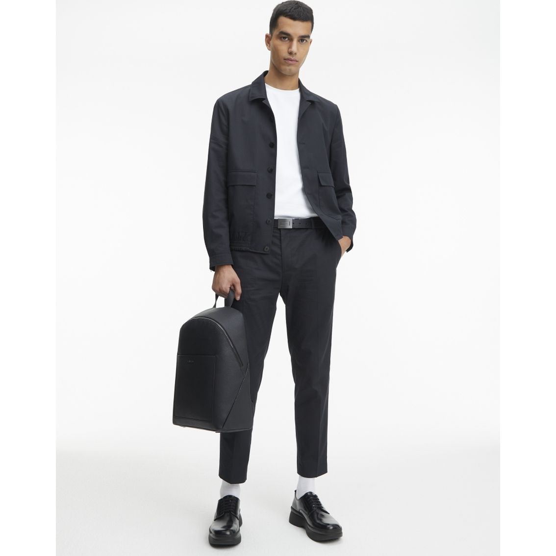 CALVIN KLEIN Kuprinė vyrams, Juoda, Diagonal campus backpack 5