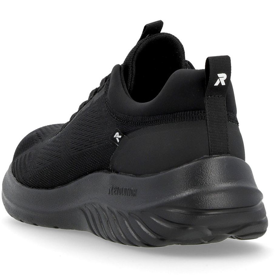 RIEKER Laisvalaikio bateliai vyrams, Juoda, LEISURE 5