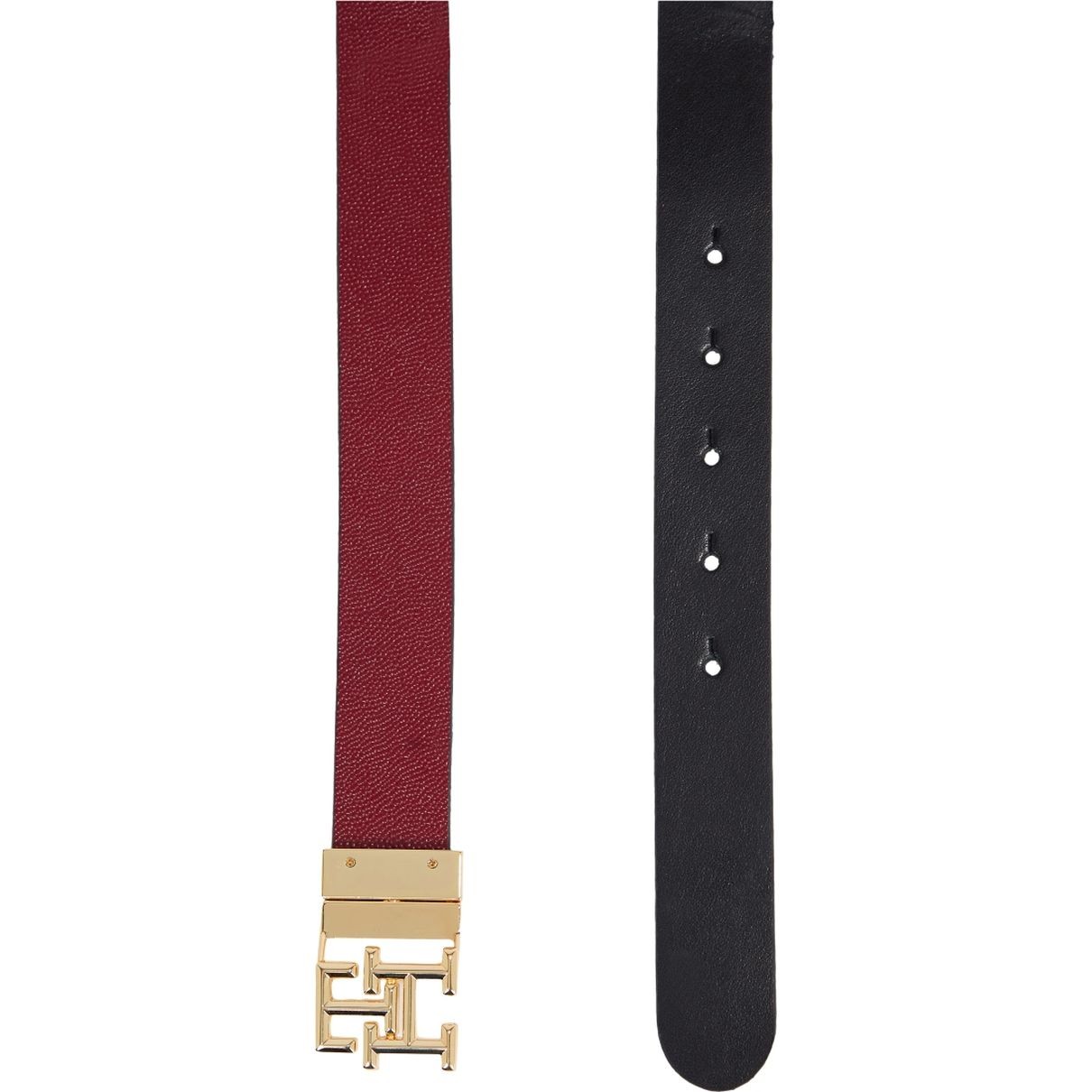 TOMMY HILFIGER Diržas moterims, Juoda, Logo 3.0 belt 2