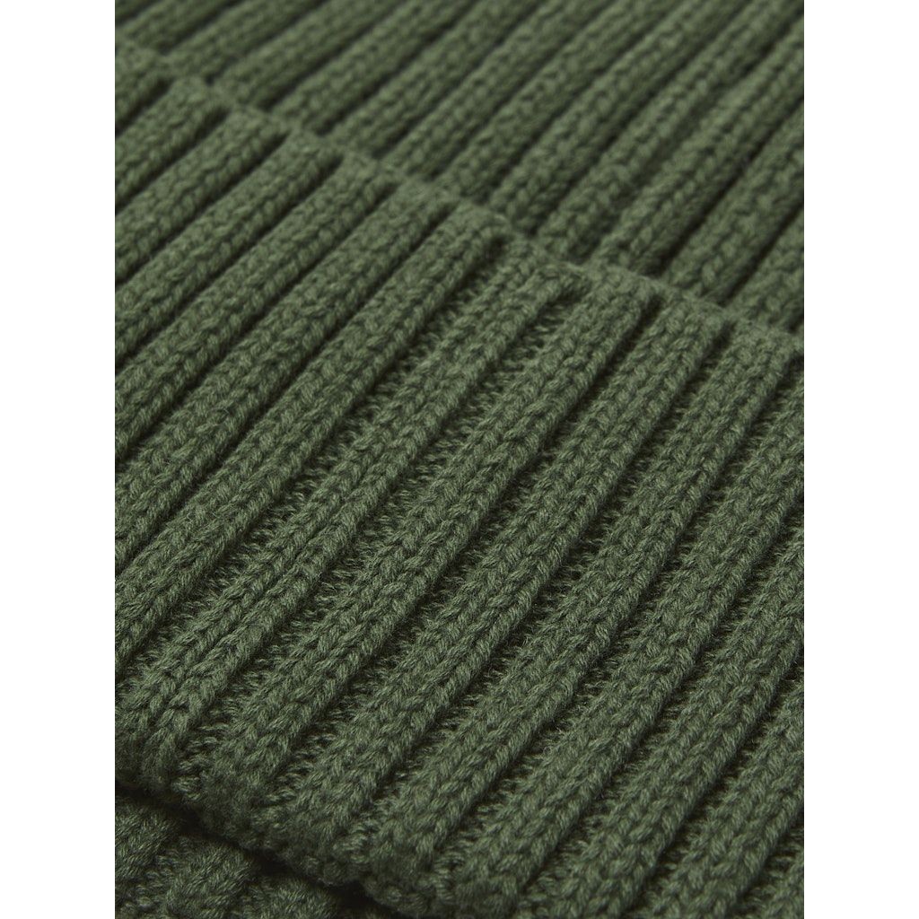 JACK & JONES Skrybėlė vyrams, Chaki, Prime cotton beanie 2