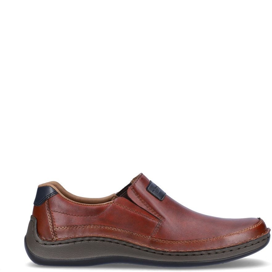 RIEKER Klasikiniai batai vyrams, Ruda, FORMAL 2