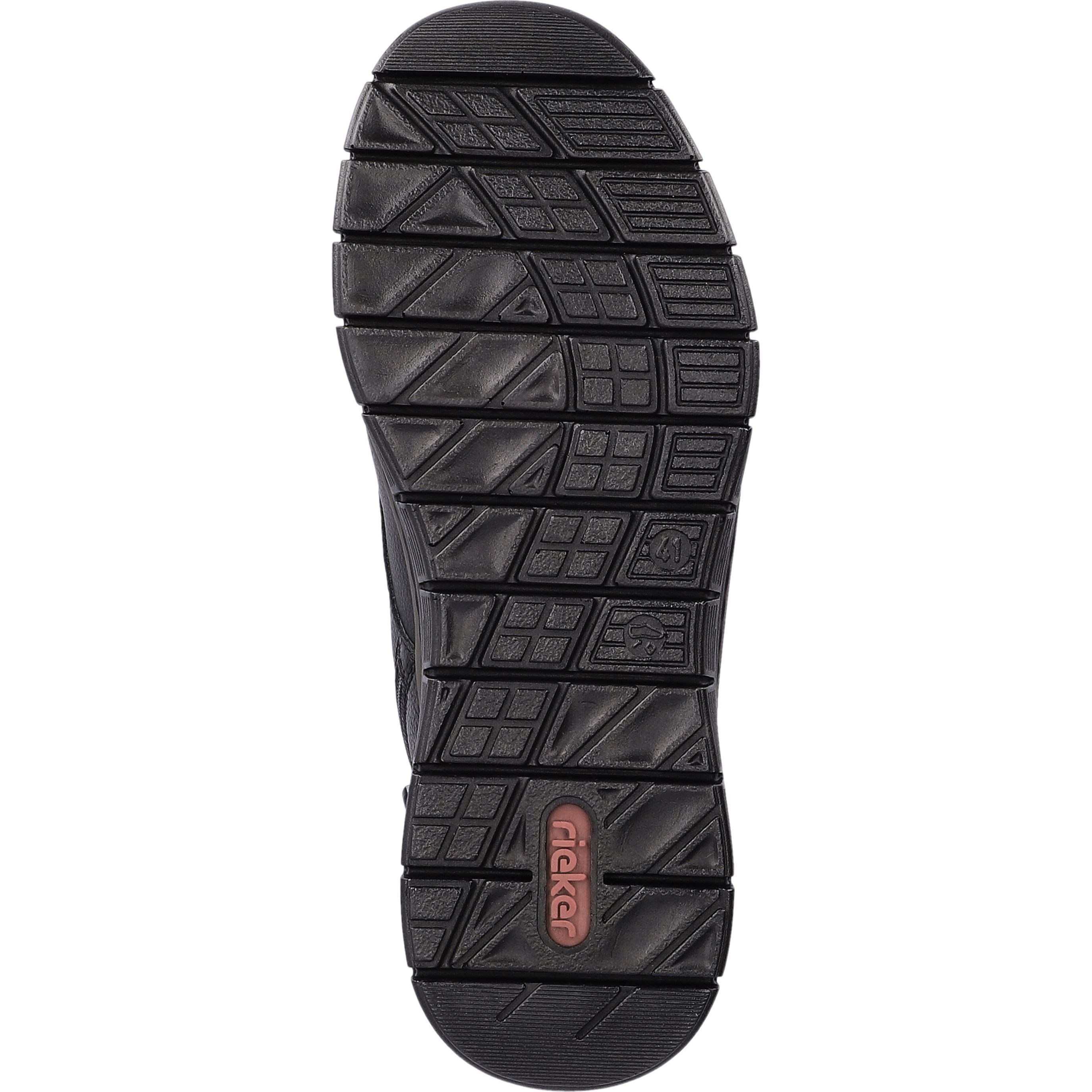 RIEKER Aulinukai vyrams, Juoda, BOOTIES 4
