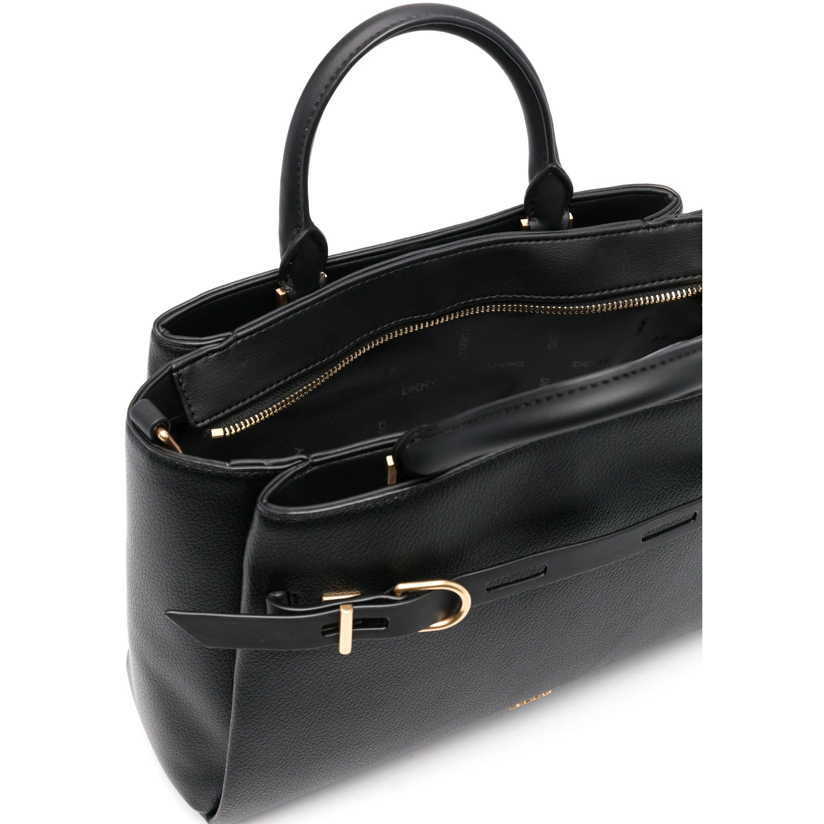 DKNY Pirkinių krepšys moterims, Juoda, Onyx satchel 4
