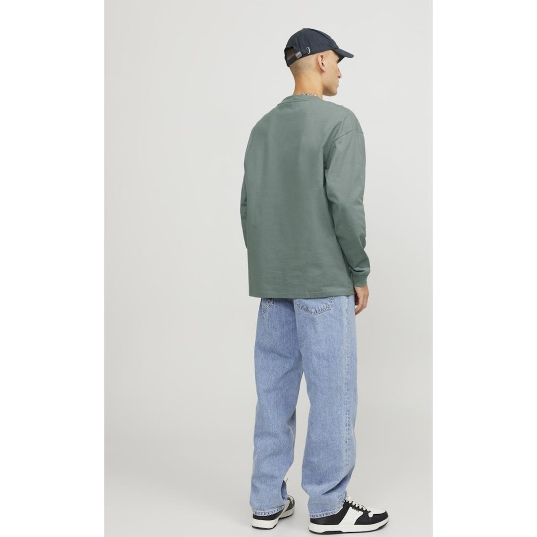 JACK & JONES Marškinėliai vyrams, Žalia, Jorvesterb t-shirts 2