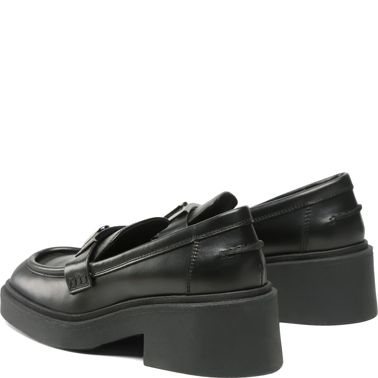 FURLA Loaferiai moterims, Juoda, Furla college loafer 3